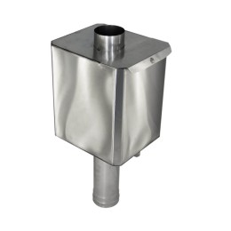 Бак-труба - 40 л - 115 мм (0,8 м) Aisi 201 0,8 мм - гарантия 18 месяца фото №1485106