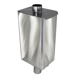 Бак-труба - 85 л - 115 мм (1,0 м) Aisi 430 1 мм - без гарантии фото №1485274