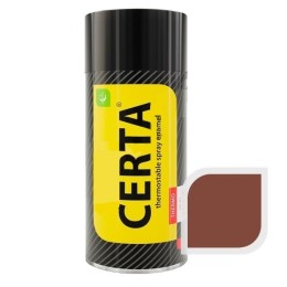 Эмаль термостойкая Церта красно-коричневая аэрозоль (500) фото №1485640
