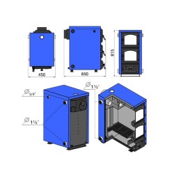 Котел ВЕЗУВИЙ Олимп-20 фото №1453005