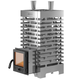 Печь Банная ASTON 20 INOX стекло фото №1644089