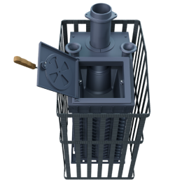 Печь Банная Чугунная GFS Ураган 25 (П2) 3К ТехноЛит фото №1644150