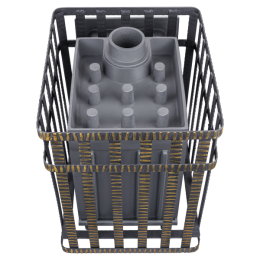 Печь Банная Чугунная Гроза 18 М Сетка фото №1485555
