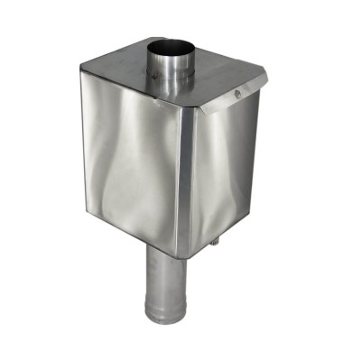 Бак-труба - 40 л - 115 мм (0,8 м) Aisi 201 0,8 мм - гарантия 18 месяца фото №1453178