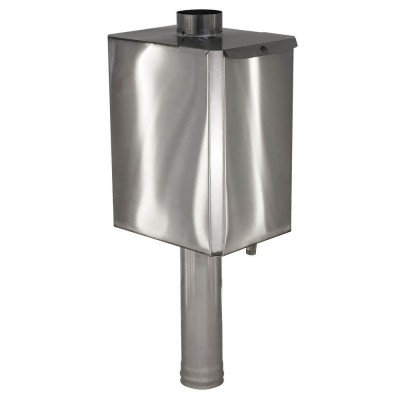 Бак-труба - 60 л - 115 мм (0,8 м) Aisi 430 1 мм - гарантия 3 месяца фото №1485004