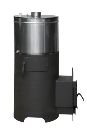 Бак-труба - 88 л - Д530х400 - 115 - нерж 1 мм - AISI 430