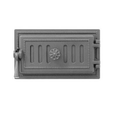 Дверка ВЕЗУВИЙ поддувальная 236 (Антрацит) фото №1452938