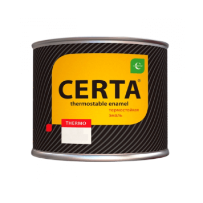 Эмаль термостойкая Церта серебристая (700) 0,4кг фото №1452862