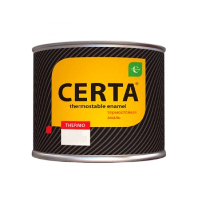 Эмаль термостойкая Церта серебристая (700) 0,8кг фото №1452863