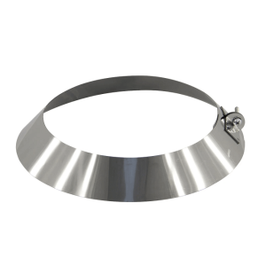 Хомут конусный юбка - 110 - нерж. 0,5 мм