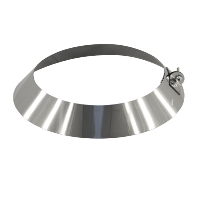 Хомут конусный юбка - 200 - нерж. 0,5 мм фото №1484764