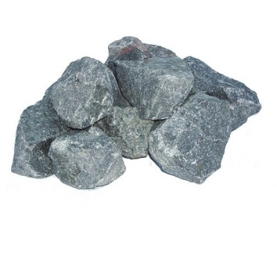 Камень Габбро-диабаз колотый (коробка 20кг) фото №1453232