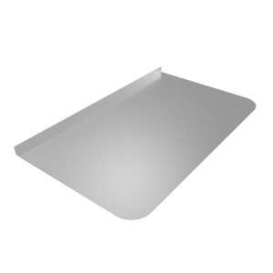 Лист предтопочный нерж зерк 1000х600х0,5мм