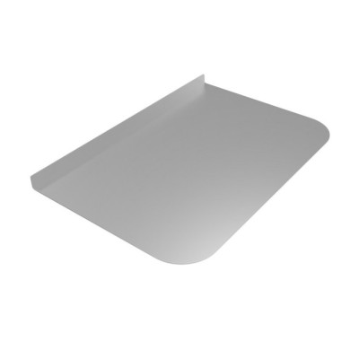 Лист предтопочный нерж зерк 400х1000х0,5мм фото №1452918