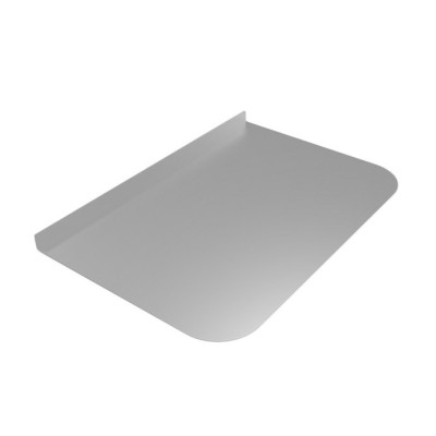 Лист предтопочный нерж зерк 800х400х0,5мм фото №1453998