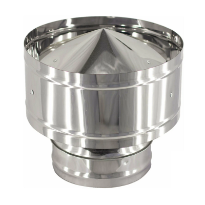 Оголовок нерж. 115/200 дефлектор нерж.0,5мм фото №1453900