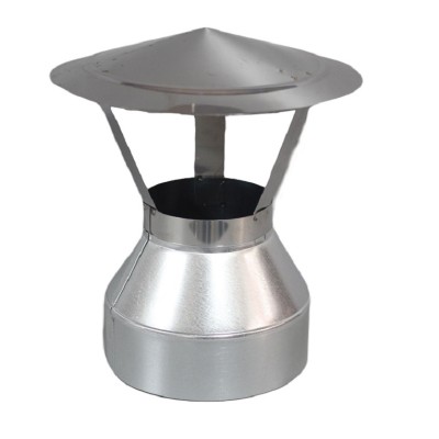 Оголовок нерж. 120/200 оцинк.0,5мм ВЕЗУВИЙ фото №1453732