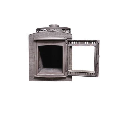 Печь Банная Атмосфера L ProMetall сетка со стеклом фото №1453963