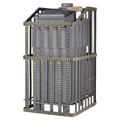 Печь Банная Чугунная Гроза Ураган 18 М ТехноЛит фото №1551820