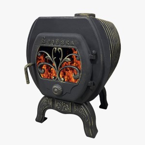 Печь Отопительно-варочная Чугунная Березка 200 / ТПЗ