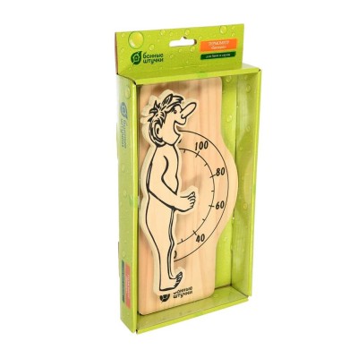 Термометр "Банщик" для бани и сауны,230*100*30мм Банные штучки фото №1453475