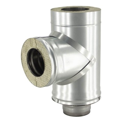 Тройник-сэндвич 200/280 - 90 нерж 1мм /оц фото №1485035