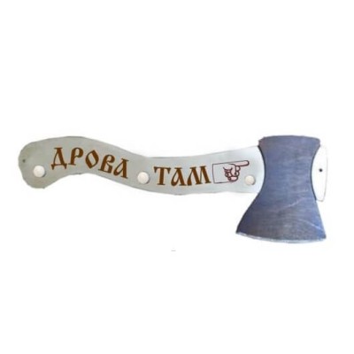 Вешалка-топор 3 крепления,Банный Эксперт фото №1453485